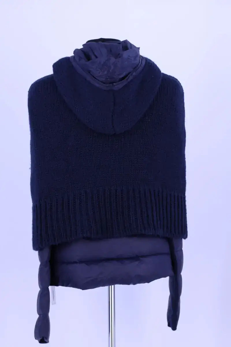 Doudoune Pinko Bleu en Laine