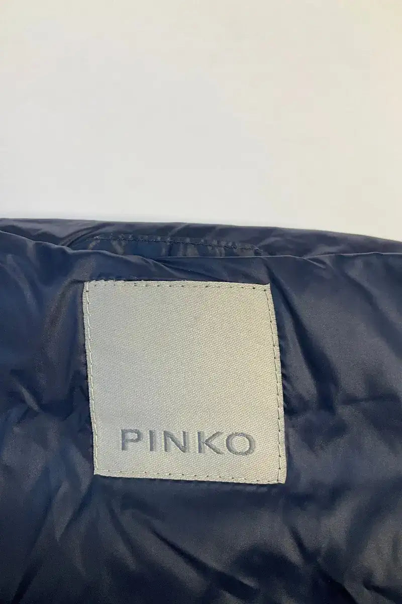 Doudoune Pinko Bleu en Laine