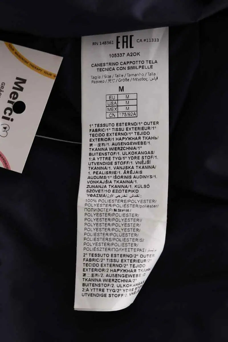 Doudoune Pinko Marine en Synthétique