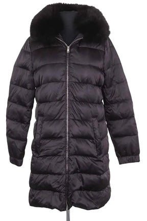 Doudoune Prada Noir en Synthétique, taille XXL - Seconde Main
