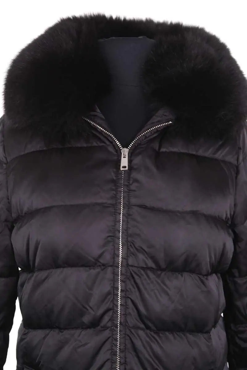Doudoune Prada Noir en Synthétique