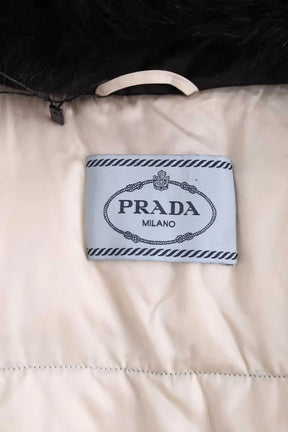 Doudoune Prada Noir en Synthétique