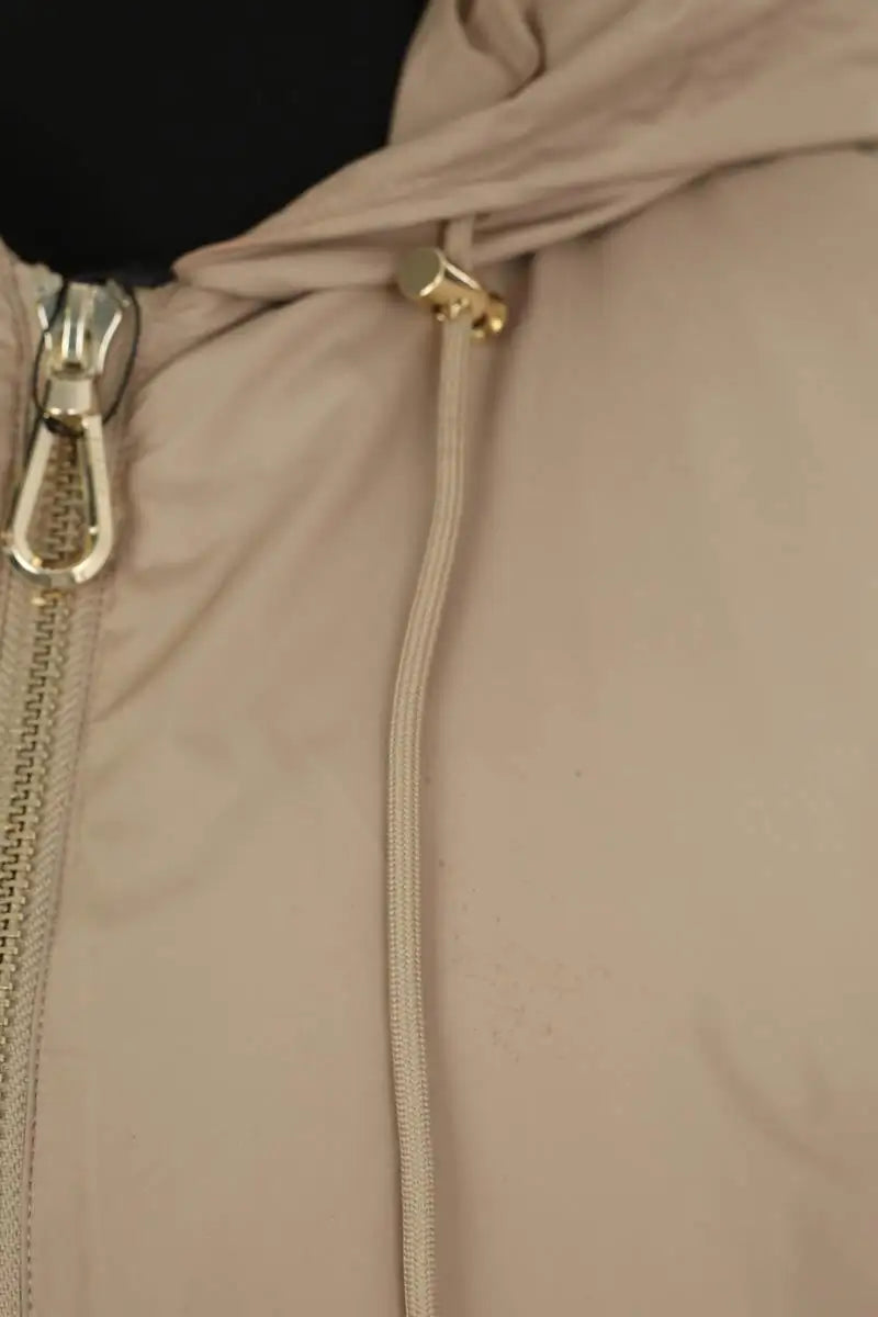 Doudoune Sandro Beige en Polyester