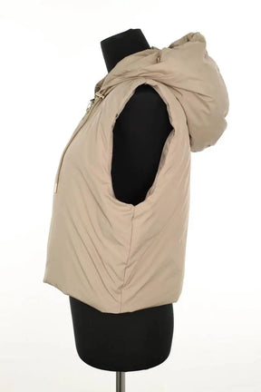 Doudoune Sandro Beige en Polyester