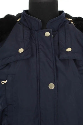 Doudoune Sandro Marine en Polyester