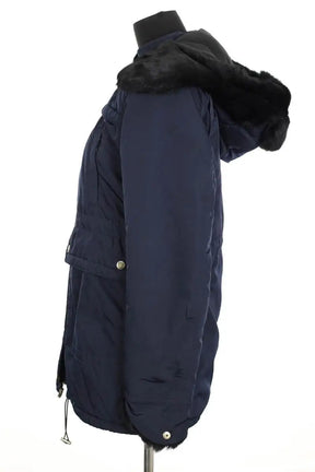 Doudoune Sandro Marine en Polyester