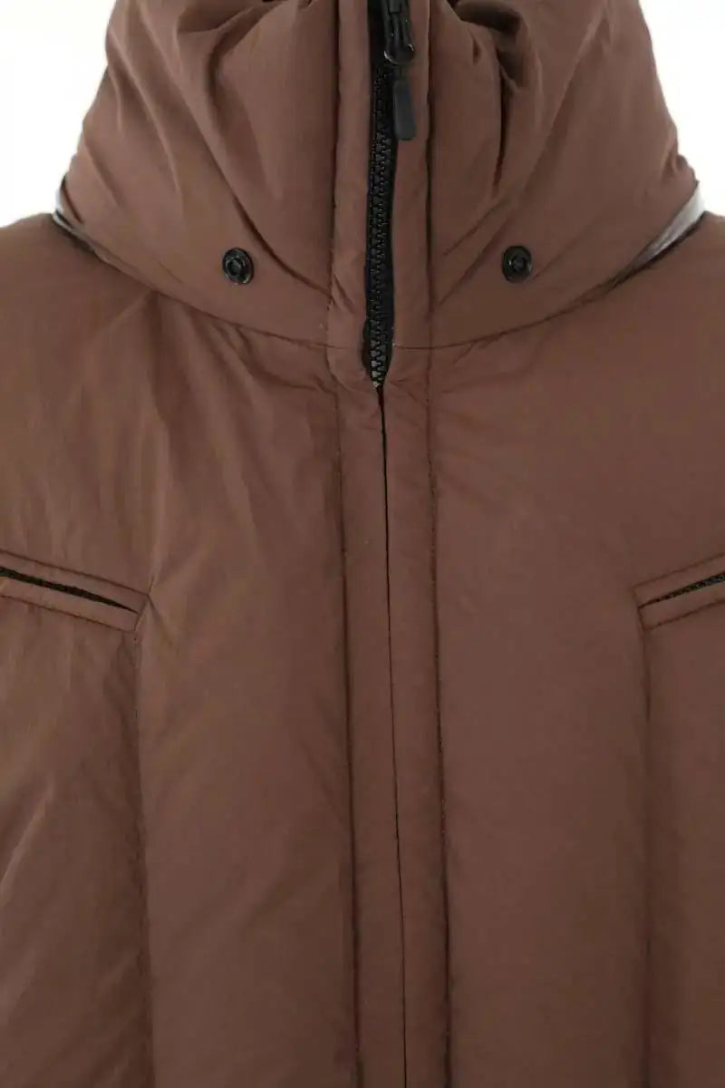 Doudoune sans manches Dingyun Zhang Marron en Polyester