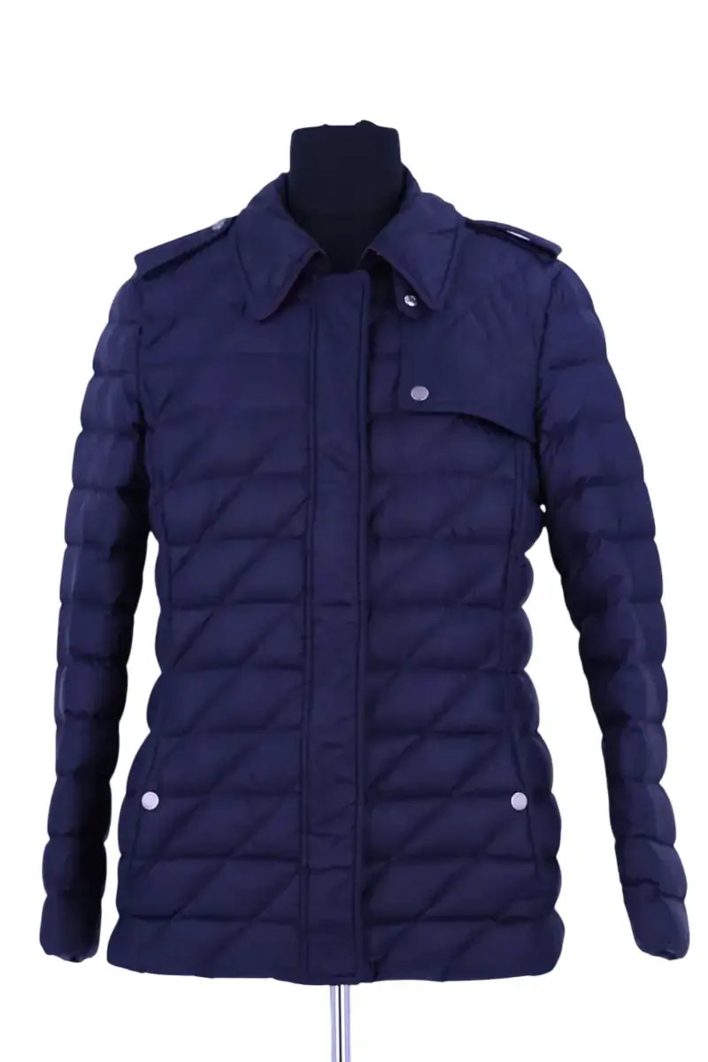 Doudoune Tommy Hilfiger Bleu en Synthétique, taille L - Seconde Main