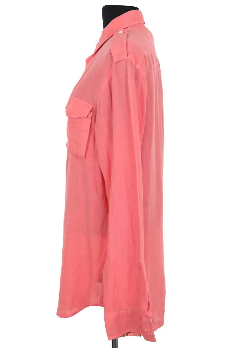 Chemise Burberry Rose en Lin