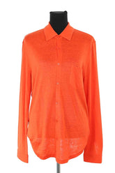 T-shirt Majestic Filatures  Orange