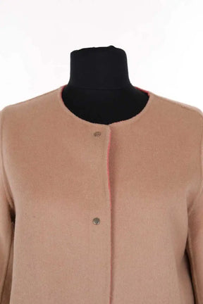 Manteau Réversible Gerard Darel Camel en Laine