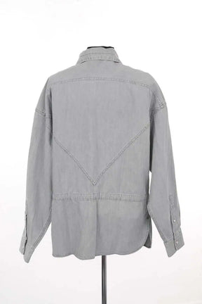 Chemise Isabel Marant Étoile Gris en Coton