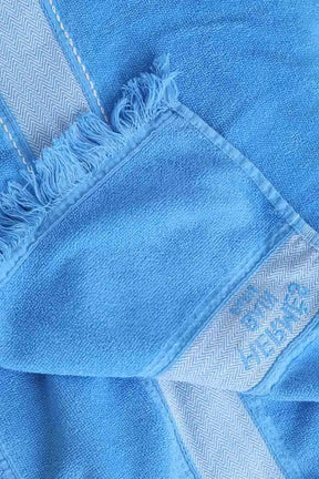 Drap de bain Hermès Bleu en 