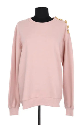 Sweatshirt Alexandre Vauthier Rose en Coton, taille S - Seconde Main