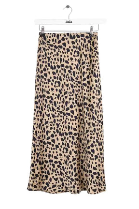 Jupe From Future Beige en Soie, taille XS - Seconde Main