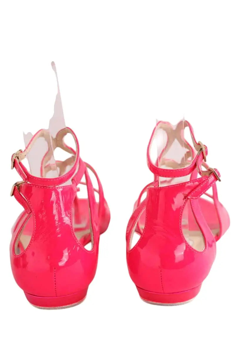 Sandales Jimmy Choo Rose en Cuir, taille 40 - Seconde Main