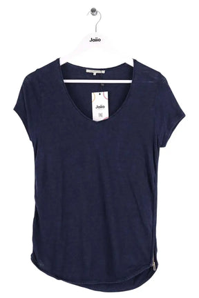 T-shirt Gerard Darel Bleu en Lin, taille M - Seconde Main