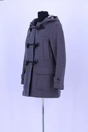 Dufflecoat Burberry Gris en Laine