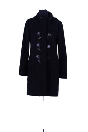 Dufflecoat Eric Bompard Noir en Cachemire, taille M - Seconde Main