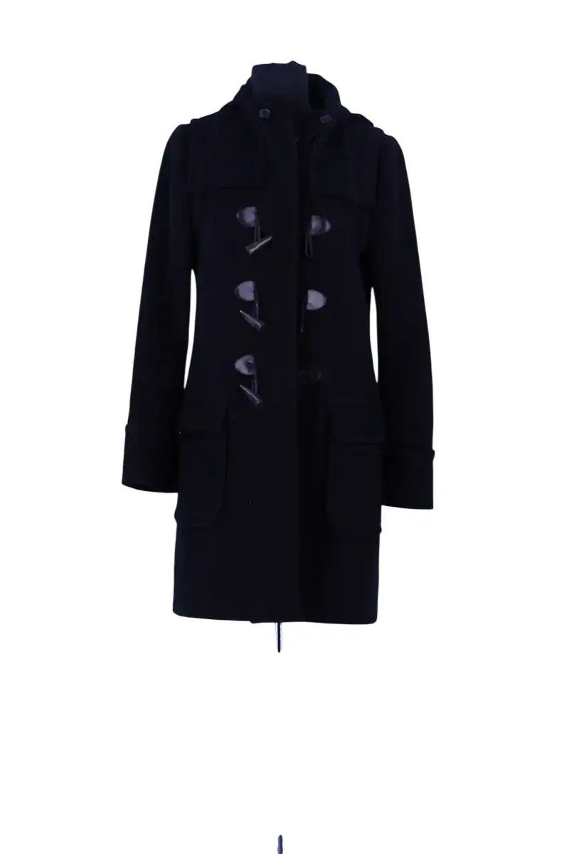 Dufflecoat Eric Bompard Noir en Cachemire, taille M - Seconde Main