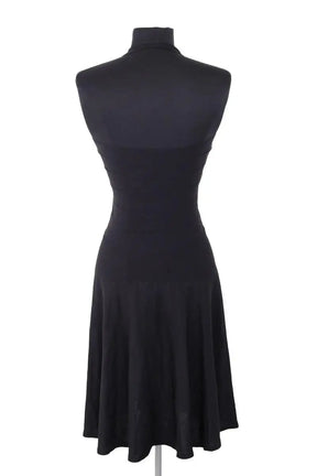 Robe Sandro Noir en Viscose