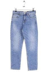Jean slim Ba&Sh Bleu en Coton, taille XS - Seconde Main