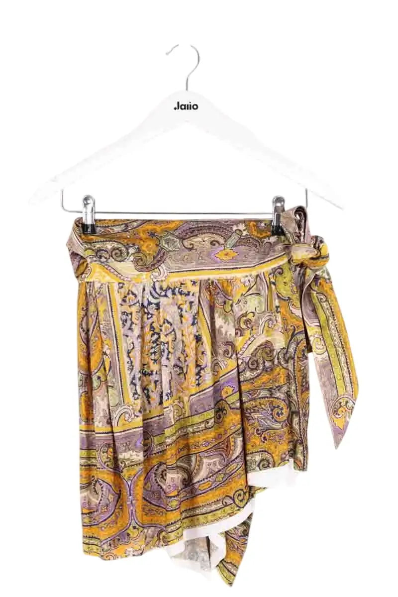 Mini jupe Isabel Marant Jaune en Viscose, taille S - Seconde Main