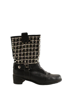 Boots à boucles Stuart Weitzman  Noir