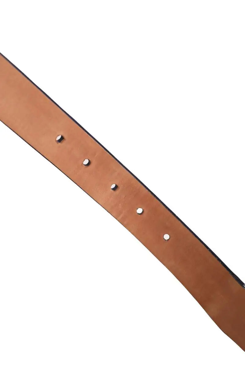 Ceinture Lanvin Bleu en Cuir