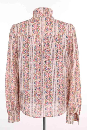 Blouse Sézane Beige en Coton