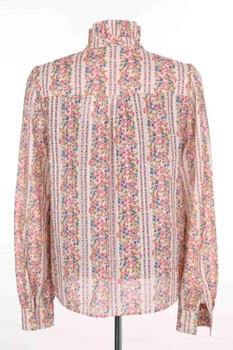 Blouse Sézane Beige en Coton