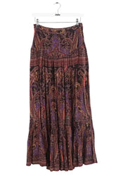 Jupe Laurence Bras Marron en Viscose, taille XS - Seconde Main