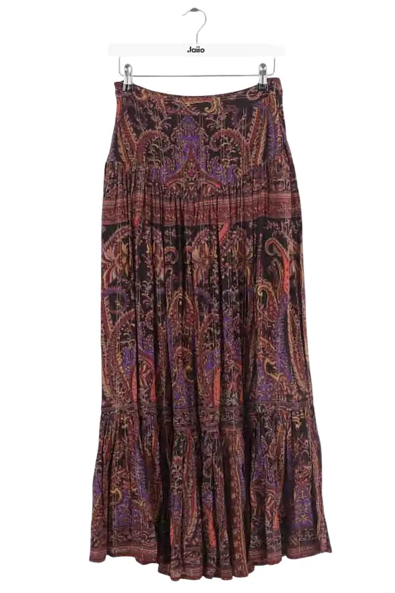 Jupe Laurence Bras Marron en Viscose, taille XS - Seconde Main