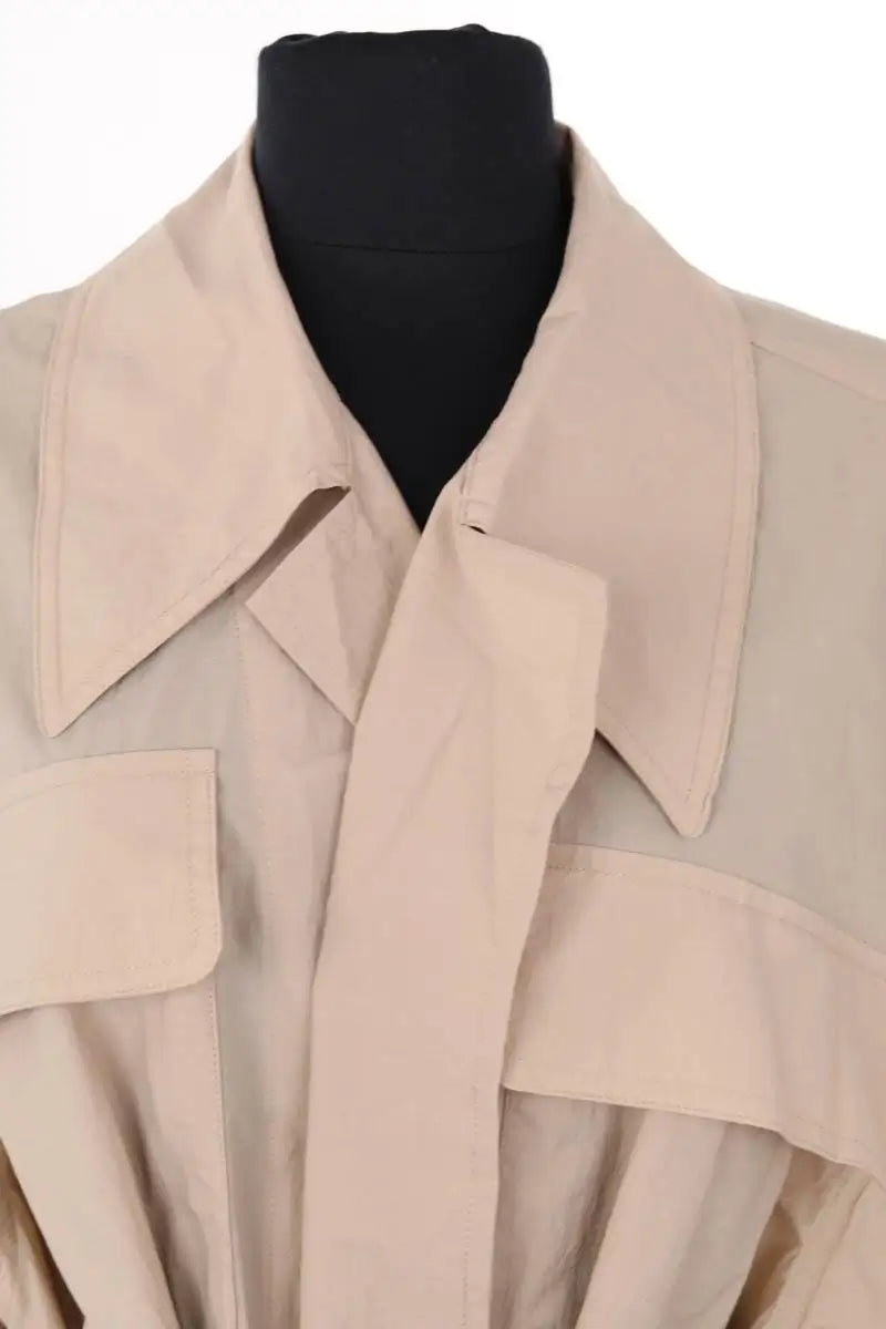 Trench-coat Claudie Pierlot Beige en Synthétique