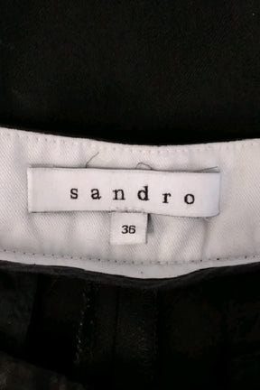 Pantalon droit Sandro  Noir