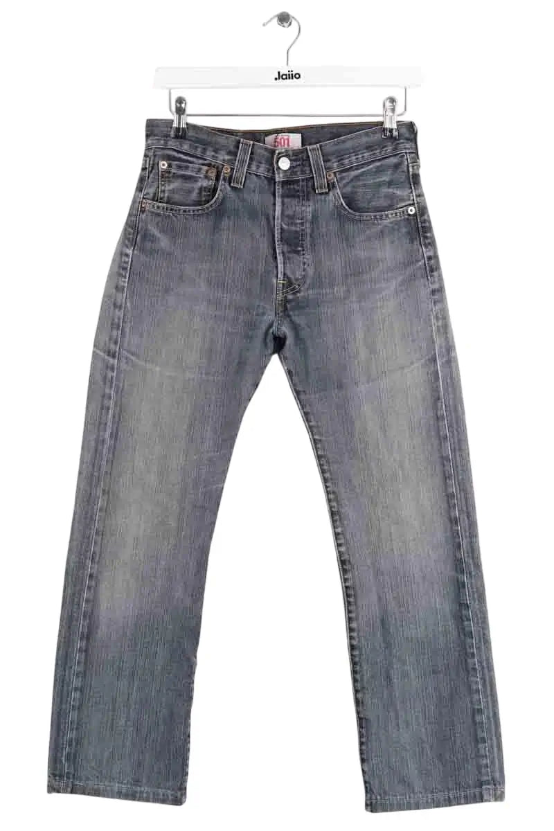 Jean droit Levi's 501 Bleu en Coton, taille M - Seconde Main