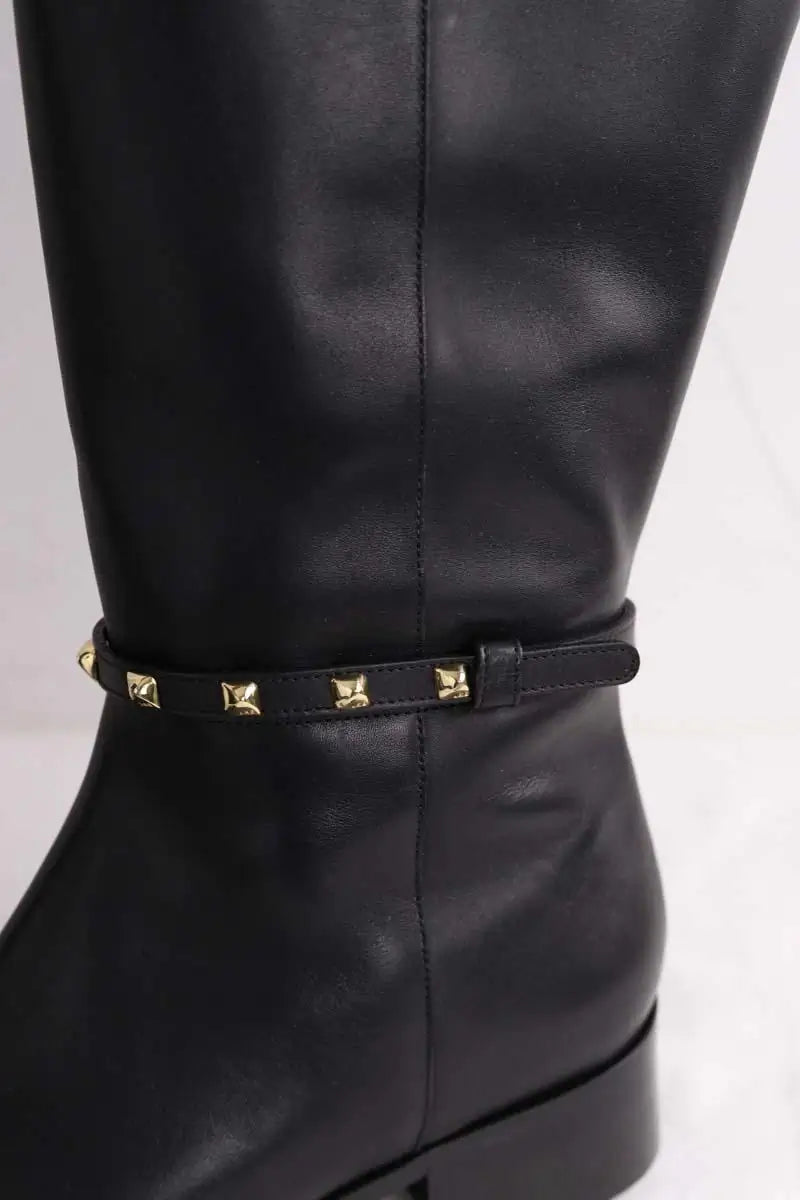 Bottes LK Bennett Stevie Noir en Cuir