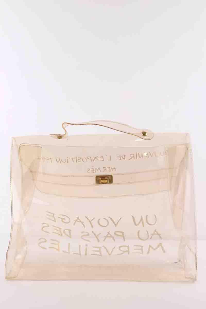 Sac à main Hermès Kelly 40 Blanc