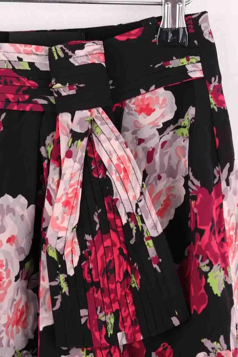 Mini jupe The Kooples Rose en Viscose