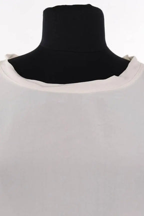 Blouse Sandro Ecru en Synthétique