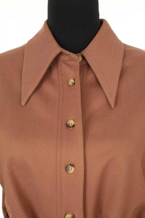 Robe Victoria Beckham  Marron