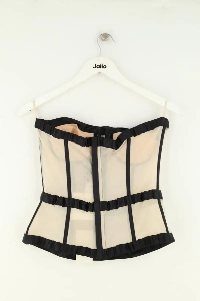 Corset La Perla Beige en Soie