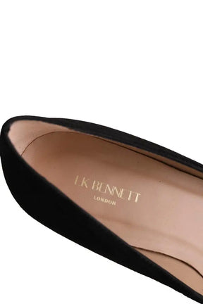 Talons LK Bennett Ava Noir en Daim