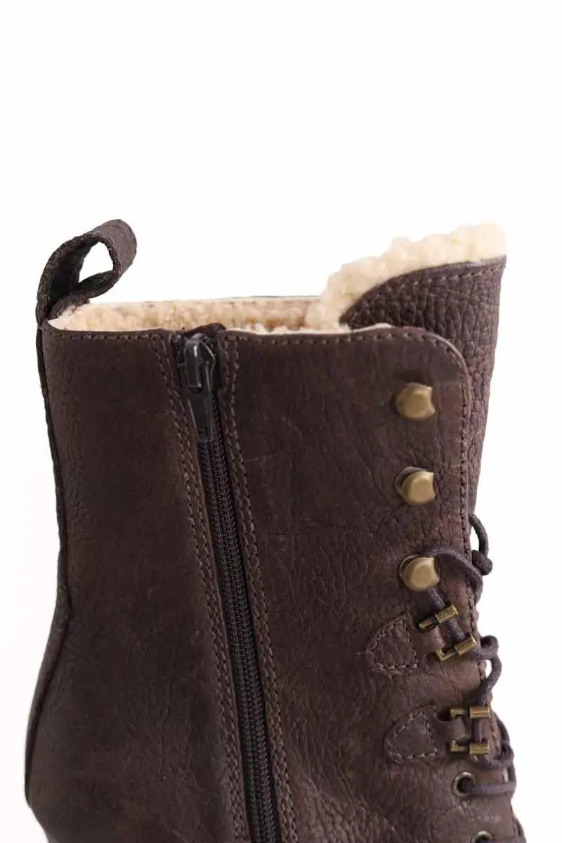 Boots Kenzo Marron en Cuir