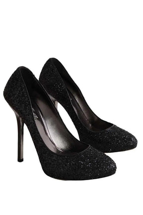 Talons Jimmy Choo Noir en Paillettes