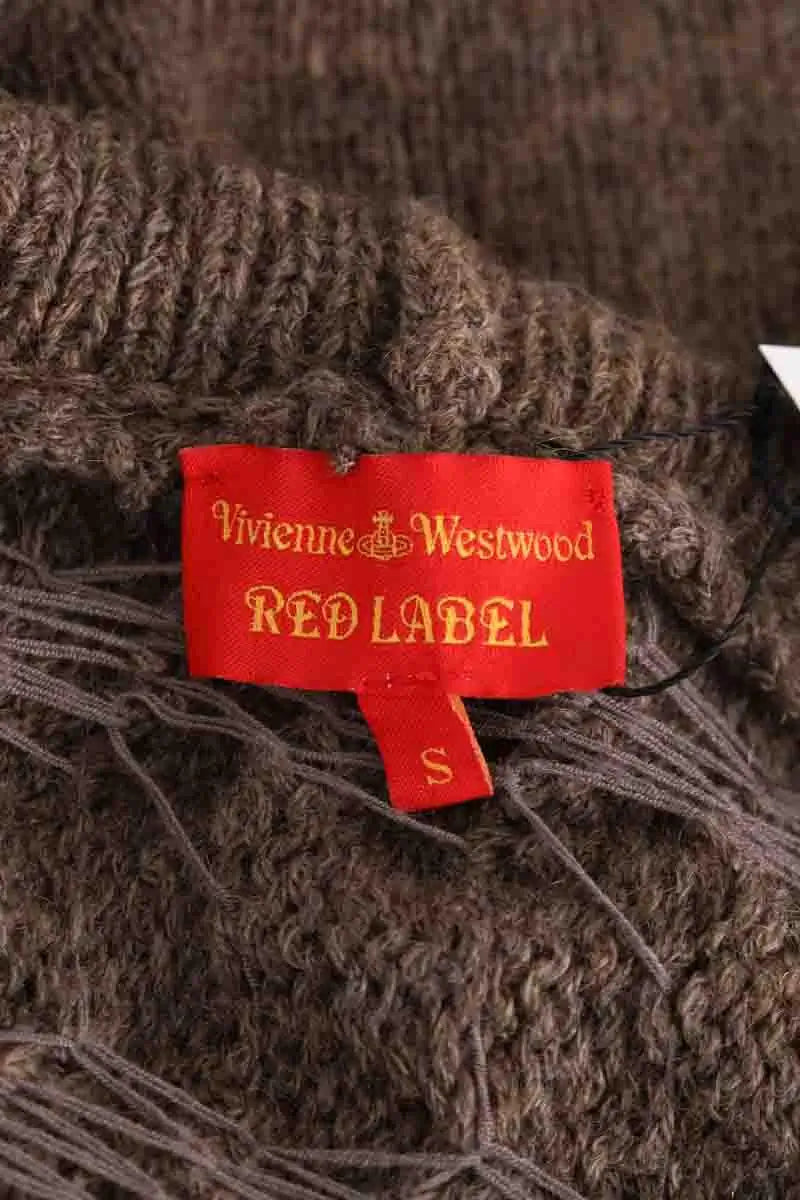 Cardigan Vivienne Westwood Marron en Synthétique
