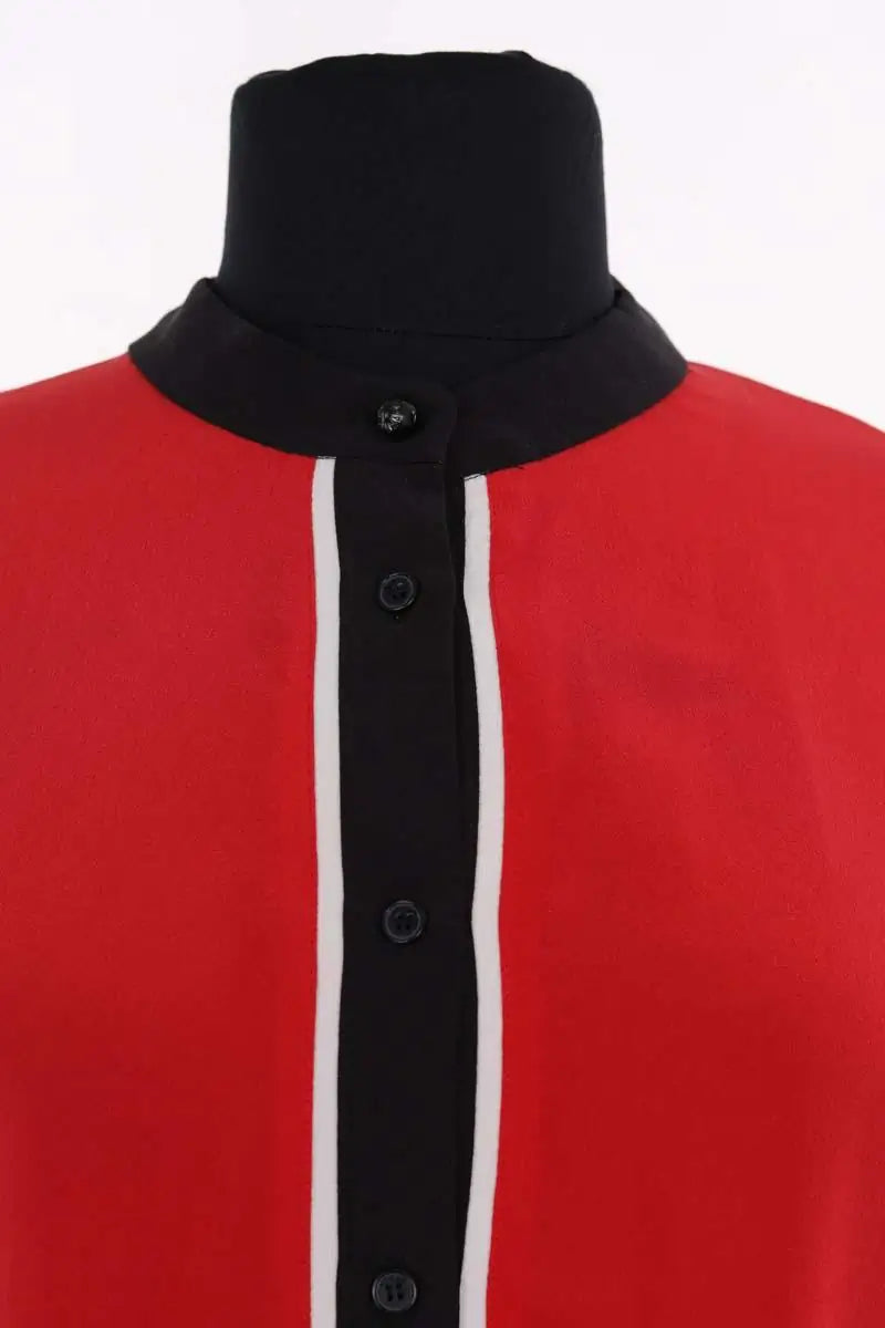 Blouse Kenzo Rouge en Synthétique