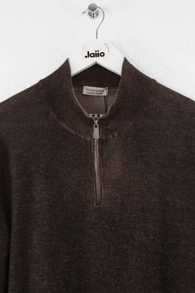 Tricot Franck Namani  Marron