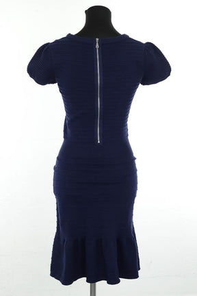 Mi-longueur Sandro  Bleu