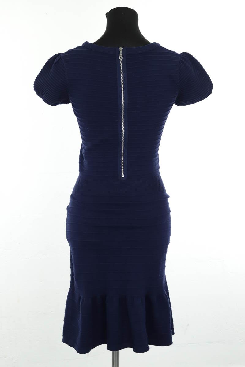 Mi-longueur Sandro  Bleu